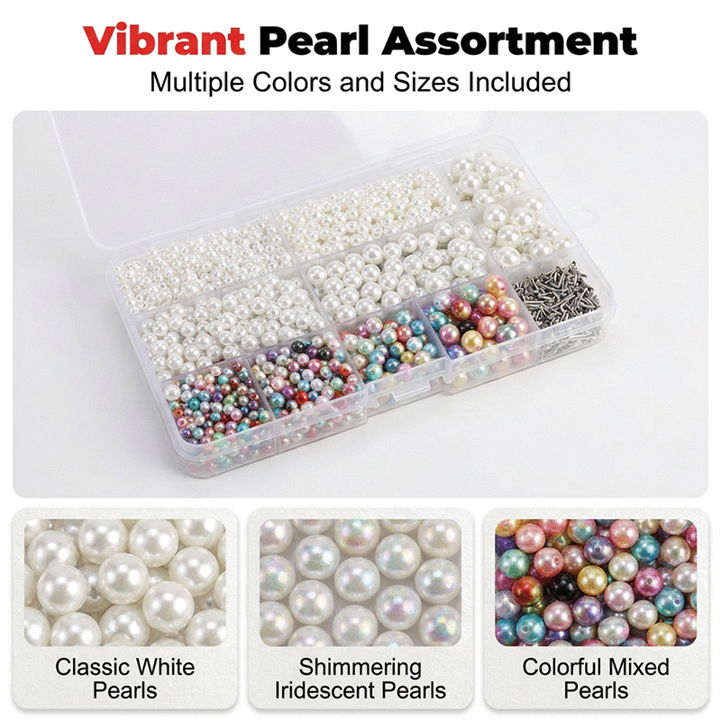 🔥New Arrival 40% OFF! ☀️ DIY Manual Pearl Setting Machine with Pearl and Rivet Kit DIYers & Jewelry Designers. Make Unique Pieces At Home! 🔩💎
