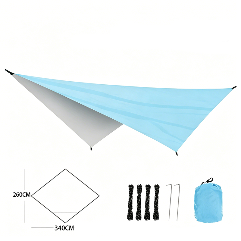 📢📢49% OFF !! ⏰Portable Diamond-Shaped Camping Tarp Sun Shelter