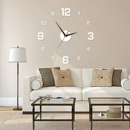 🕰️ LIMITED-TIME 30% OFF! 💥 3D DIY Luminous Acrylic Wall Clock Set – Silent Movement, Drill-Free, Custom Size ✨