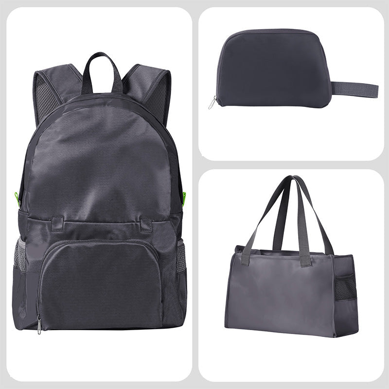 🎒 ✨Foldable Convertible Backpack Tote 3-in-1 Travel Bag – Backpack, Bag & Shoulder Bag in one – compact, versatile & perfect for travel, everyday life & work