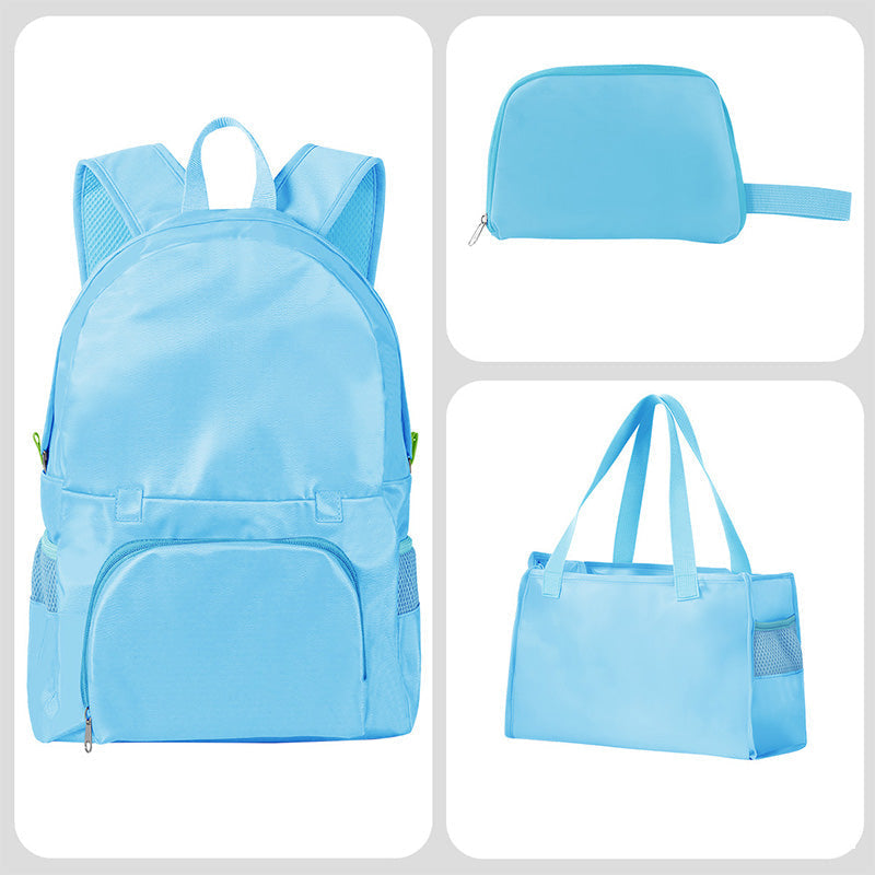 🎒 ✨Foldable Convertible Backpack Tote 3-in-1 Travel Bag – Backpack, Bag & Shoulder Bag in one – compact, versatile & perfect for travel, everyday life & work