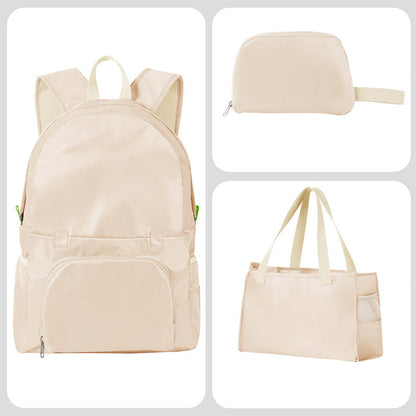 🎒 ✨Foldable Convertible Backpack Tote 3-in-1 Travel Bag – Backpack, Bag & Shoulder Bag in one – compact, versatile & perfect for travel, everyday life & work