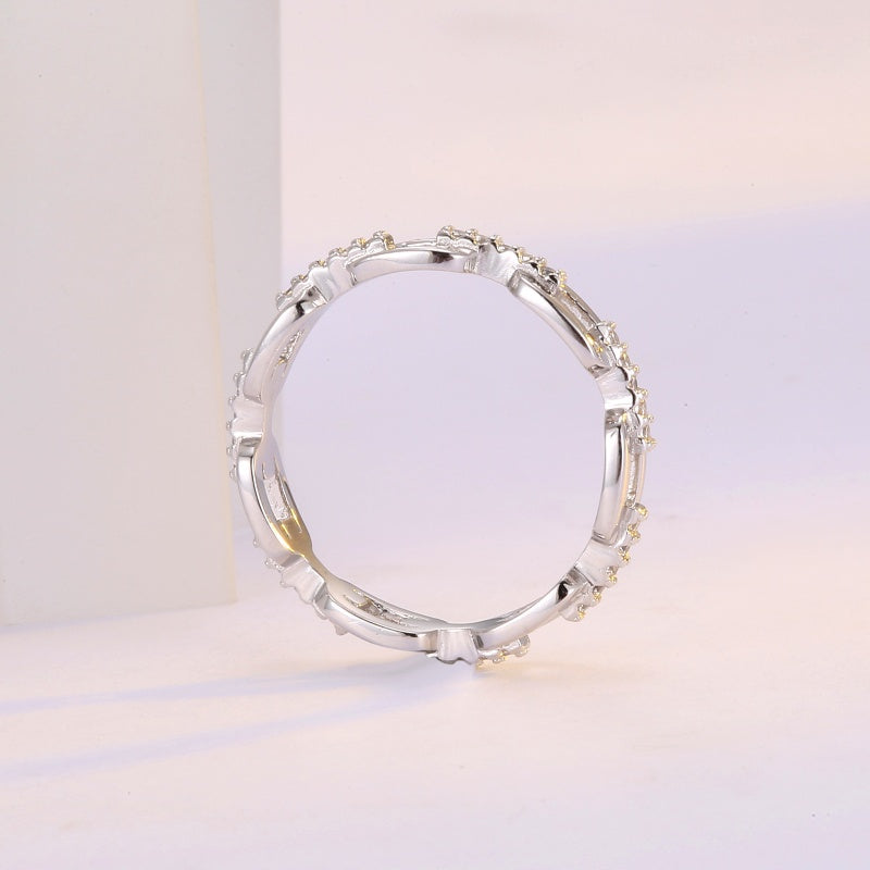 🎁New Arrival 40% OFF💥Interlocking Chain Link Eternity Ring