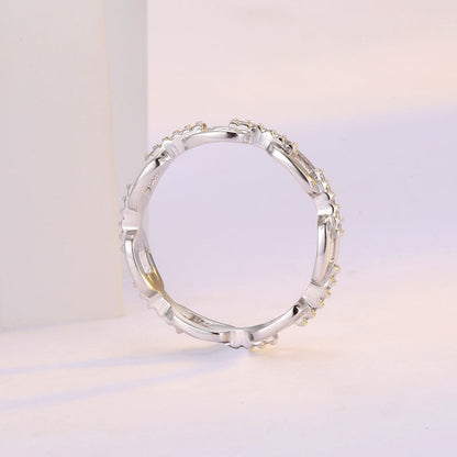 🎁New Arrival 40% OFF💥Interlocking Chain Link Eternity Ring