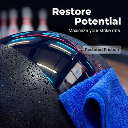 🥳2026 HOT SALE🥳💪 Pro-Grade Bowling Ball Cleaner – Instantly removes lane oil. Includes premium towel. Keeps your ball performing like new! ✨