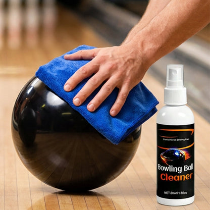🥳2026 HOT SALE🥳💪 Pro-Grade Bowling Ball Cleaner – Instantly removes lane oil. Includes premium towel. Keeps your ball performing like new! ✨