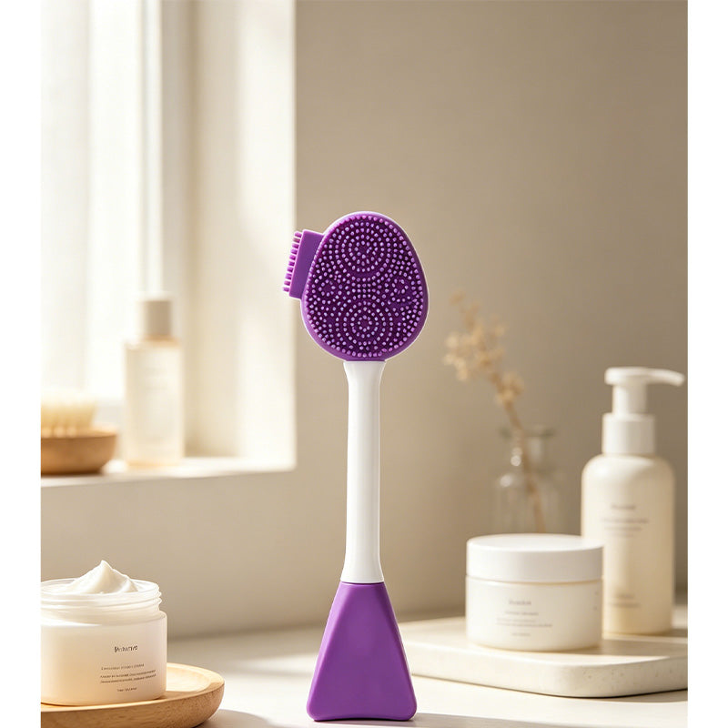 🎀2-in-1 Silicone Face Mask Brush & Cleanser