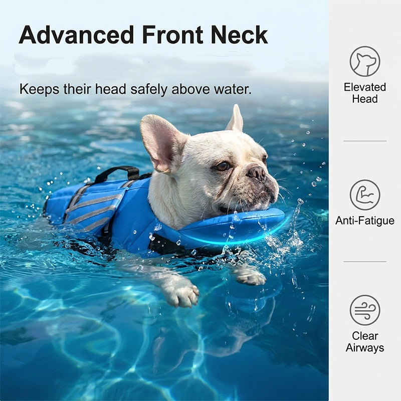 🥳2026 HOT SALE🥳💞50K+ SOLD!🐕👼 50% OFF! Reflective Angel Wing Dog Life Jacket – High‑buoyancy, quick‑rescue handle & breathable mesh. Reflective strips for evening swims. Safe & adorable! 🌊✨