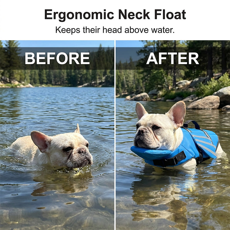 🥳2026 HOT SALE🥳💞50K+ SOLD!🐕👼 50% OFF! Reflective Angel Wing Dog Life Jacket – High‑buoyancy, quick‑rescue handle & breathable mesh. Reflective strips for evening swims. Safe & adorable! 🌊✨