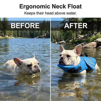 🥳2026 HOT SALE🥳💞50K+ SOLD!🐕👼 50% OFF! Reflective Angel Wing Dog Life Jacket – High‑buoyancy, quick‑rescue handle & breathable mesh. Reflective strips for evening swims. Safe & adorable! 🌊✨