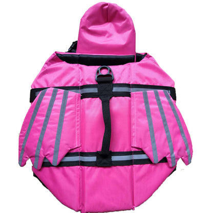 🥳2026 HOT SALE🥳💞50K+ SOLD!🐕👼 50% OFF! Reflective Angel Wing Dog Life Jacket – High‑buoyancy, quick‑rescue handle & breathable mesh. Reflective strips for evening swims. Safe & adorable! 🌊✨