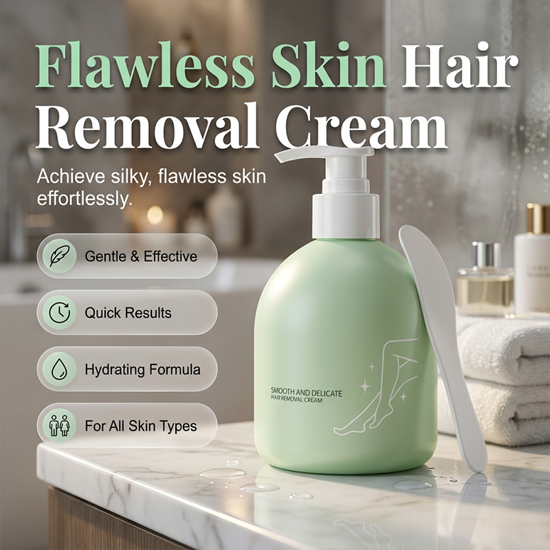 🌸 LIMITED-TIME 47% OFF! ✨ Gentle Hair Removal Cream – Smooth Skin, No Dark Spots, Botanical Infusion 🧴
