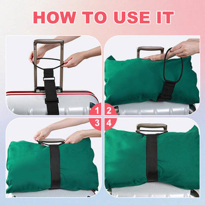 🧳BUY 1 GET 1 FREE! ✨ Hands-Free Luggage Strap – Elastic, Secure, Lightweight Travel Essential 🛫