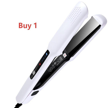 Up to 45% OFF💇‍♀️2-in-1 Hair Straightener and Curler with Negative Ionic Care