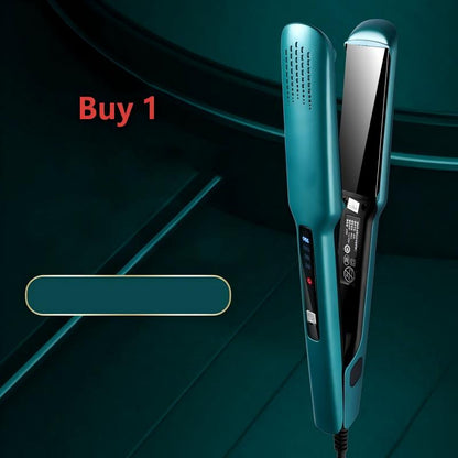 Up to 45% OFF💇‍♀️2-in-1 Hair Straightener and Curler with Negative Ionic Care
