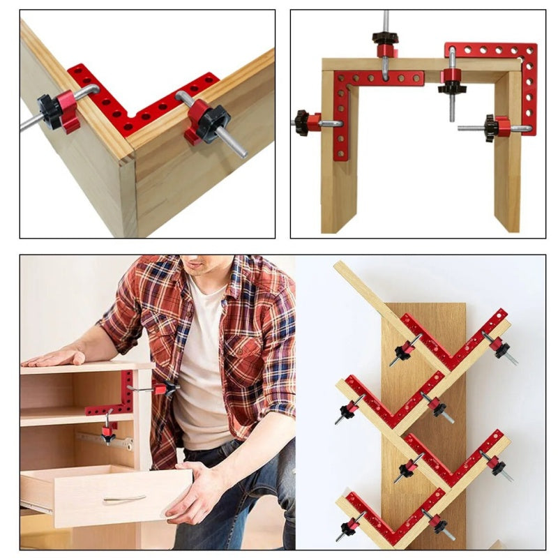 🎁2026 New Arrivals 48% OFF💥90-Degree Positioning Squares Right Angle Clamps Kit