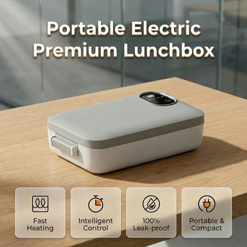 📢📢40% OFF !! ⏰Portable Self-Heating Electric Lunch Box