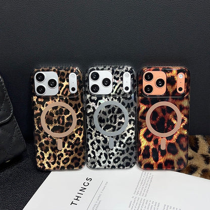 📢📢42% OFF !! ⏰Magnetic Leopard Print Phone Case