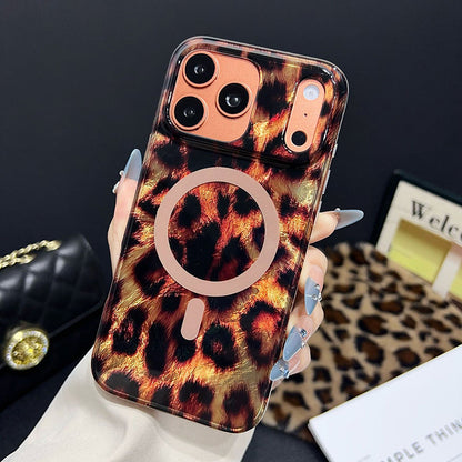 📢📢42% OFF !! ⏰Magnetic Leopard Print Phone Case