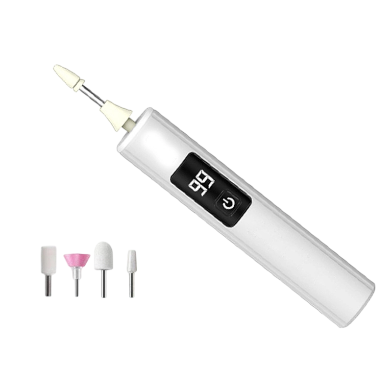🥳2026 HOT SALE🥳💞30K+ SOLD!💅✨Professional Electric Nail Polisher – Smooths thick nails, 99-speed display. Multiple heads for shaping & buffing. Salon at home! 🌟💎
