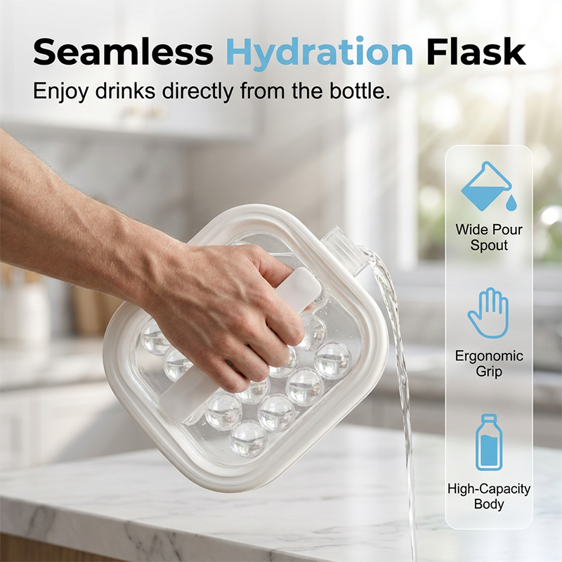 🔥Portable Silicone Ice Ball Maker Kettle