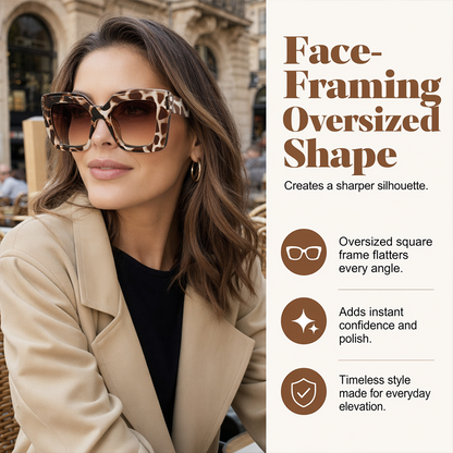 📢📢46% OFF !! ⏰Statement Square Sunglasses