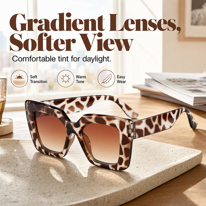 📢📢46% OFF !! ⏰Statement Square Sunglasses