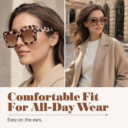 📢📢46% OFF !! ⏰Statement Square Sunglasses