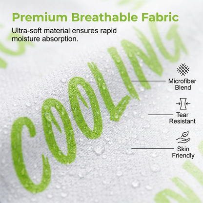🧊BUY MORE SAVE MORE💦 Instant cooling towel – portable, breathable, perfect for workouts & travel!