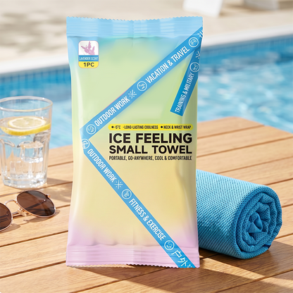 🧊BUY MORE SAVE MORE💦 Instant cooling towel – portable, breathable, perfect for workouts & travel!