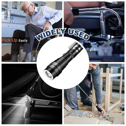 📢📢42% OFF !! ⏰Multifunctional Magnetic Telescopic Flashlight