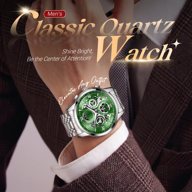 📢📢40% OFF !! ⏰Men's Classic Quartz Watch