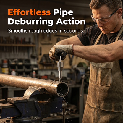 🔧 LIMITED-TIME 30% OFF! ✨ Multi-Function Pipe Reaming & Expanding Tool – Hardened Alloy, Stepped Shaft, Ergonomic Grip 🛠️