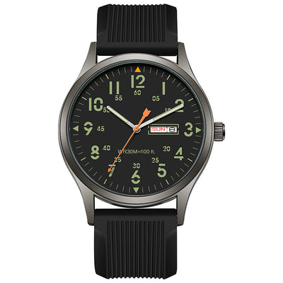 Men's Quartz Watch with Luminous Display