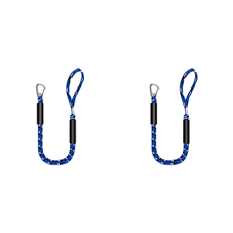 Heavy-Duty Bungee Dock Lines with Stainless Steel Clip🛥️