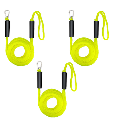Heavy-Duty Bungee Dock Lines with Stainless Steel Clip🛥️