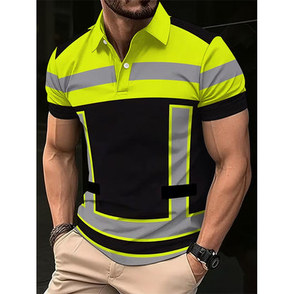 🎁2026 New Arrivals 49% OFF💥Men's High Visibility Reflective Short Sleeve Shirt