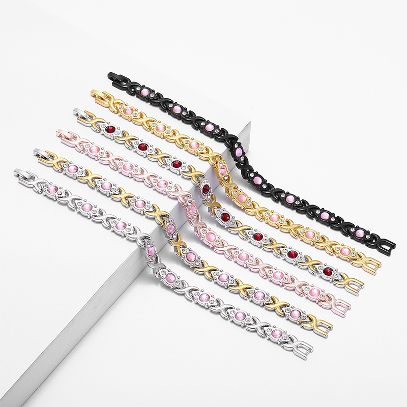 📢📢43% OFF !! ⏰Women's Elegant Adjustable Rhinestone Bracelet