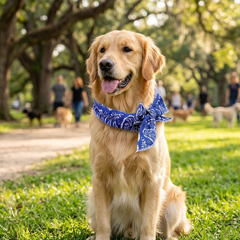 🎀Cooling Collar – Summer Relief for Dogs & Cats 🌞❄️No Freezer Needed • Made for  Heatwaves!