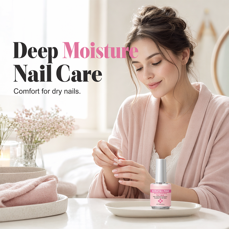 💅 2026 Sale — Over 47,000 Sold!✨ Keratin Nail Strengthener – Repairs Rough Surfaces & Glossy Finish 🌟
