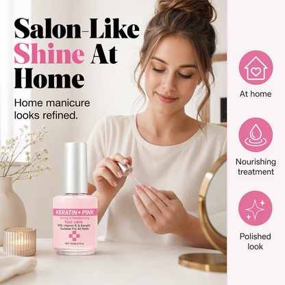 💅 2026 Sale — Over 47,000 Sold!✨ Keratin Nail Strengthener – Repairs Rough Surfaces & Glossy Finish 🌟