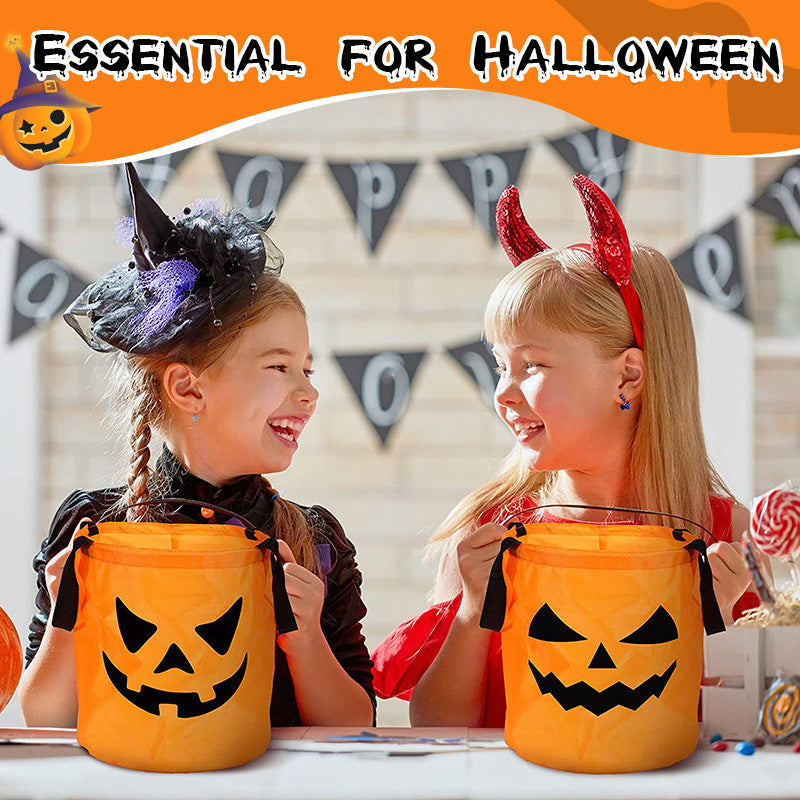🎃 2026 Sale — Over 19,000 Sold!✨ Halloween Glowing Pumpkin Bag – LED Lights & Spacious Interior 🍬