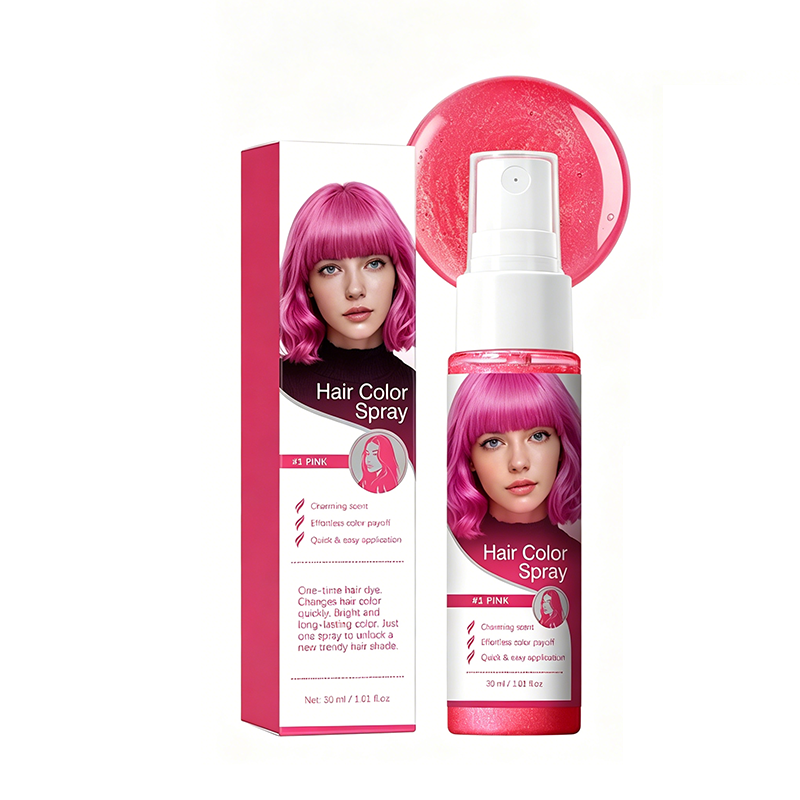 🌈 50% OFF! Temporary Hair Color Spray – Instant purple highlights, washable & gentle. No residue, no damage. Try a new look today! 🌟💜