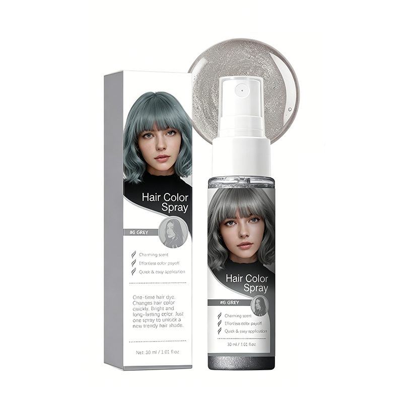 🌈 50% OFF! Temporary Hair Color Spray – Instant purple highlights, washable & gentle. No residue, no damage. Try a new look today! 🌟💜
