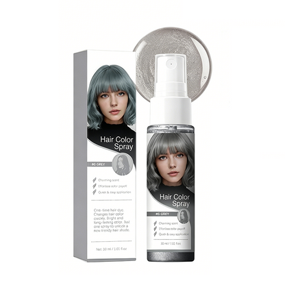 🌈 50% OFF! Temporary Hair Color Spray – Instant purple highlights, washable & gentle. No residue, no damage. Try a new look today! 🌟💜