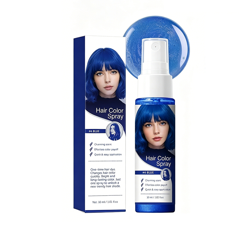 🌈 50% OFF! Temporary Hair Color Spray – Instant purple highlights, washable & gentle. No residue, no damage. Try a new look today! 🌟💜