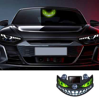 📢📢40% OFF !! ⏰Solar Devil Eye LED Car Warning Light