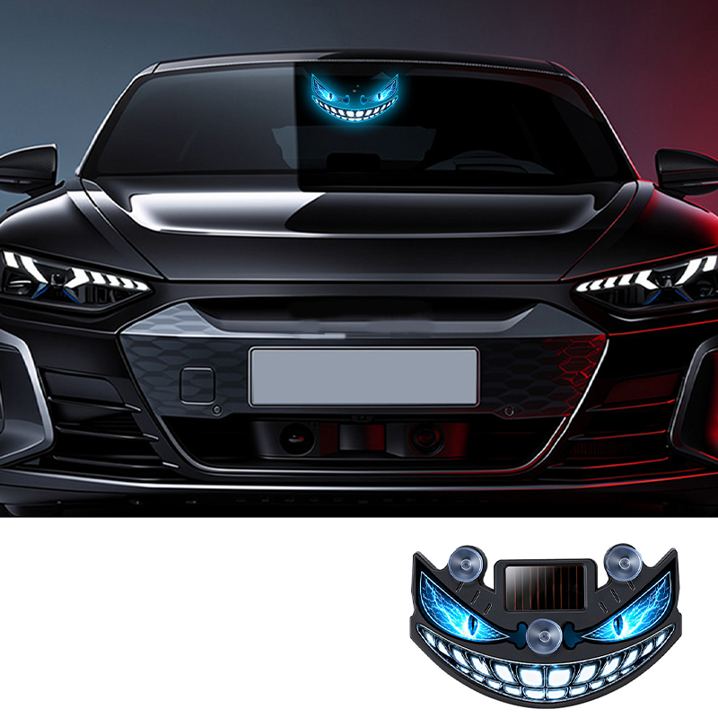 📢📢40% OFF !! ⏰Solar Devil Eye LED Car Warning Light