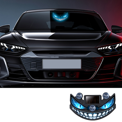 📢📢40% OFF !! ⏰Solar Devil Eye LED Car Warning Light