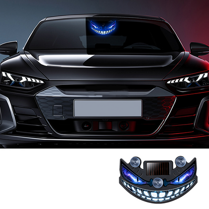 📢📢40% OFF !! ⏰Solar Devil Eye LED Car Warning Light